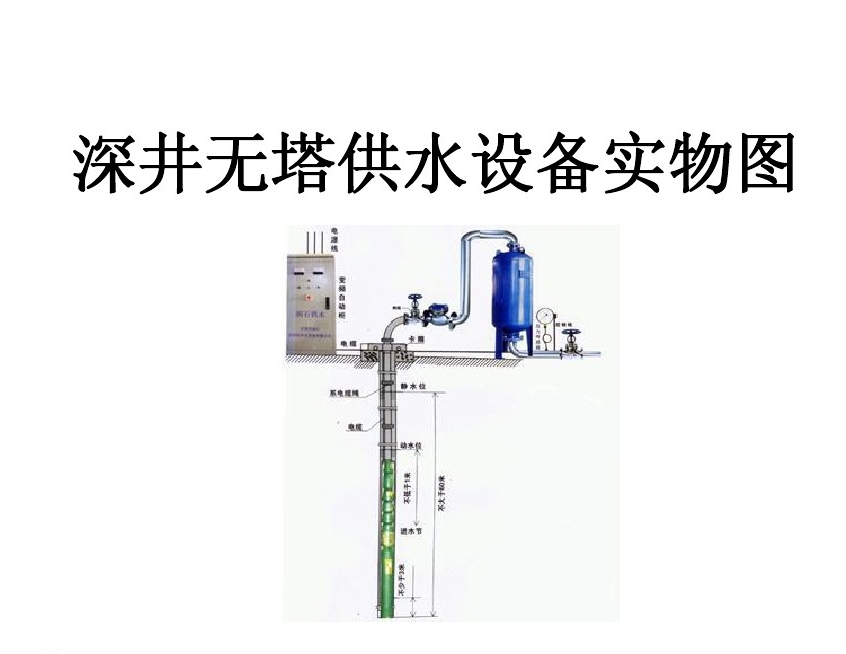 延安富县井泵无塔式供水设备